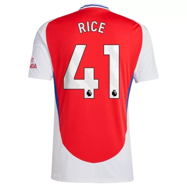 Günstige Arsenal Rice 41 Kindertrikot Heim 2024/25 Kurzarm