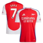Günstige Arsenal Saka 7 Herrentrikot Heim 2024/25 Kurzarm