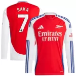 Günstige Arsenal Saka 7 Herrentrikot Heim 2024/25 Langarm