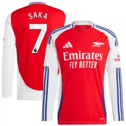 Günstige Arsenal Saka 7 Herrentrikot Heim 2024/25 Langarm