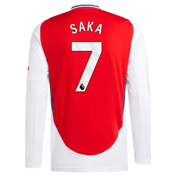 Günstige Arsenal Saka 7 Herrentrikot Heim 2024/25 Langarm