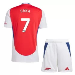 Günstige Arsenal Saka 7 Kindertrikot Heim 2024/25 Kurzarm