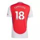 Günstige Arsenal Tomiyasu 18 Herrentrikot Heim 2024/25 Kurzarm