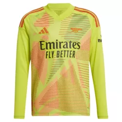 Günstige Arsenal Torwart Herrentrikot Heim 2024/25 Langarm