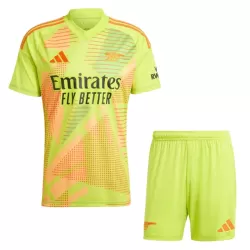 Günstige Arsenal Torwart Kindertrikot Heim 2024/25 Kurzarm Günstige Arsenal Torwart Kindertrikot Heim 2024/25 Kurzarm
