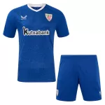 Günstige Athletic Bilbao Kindertrikot Auswärts 2024/25 Kurzarm