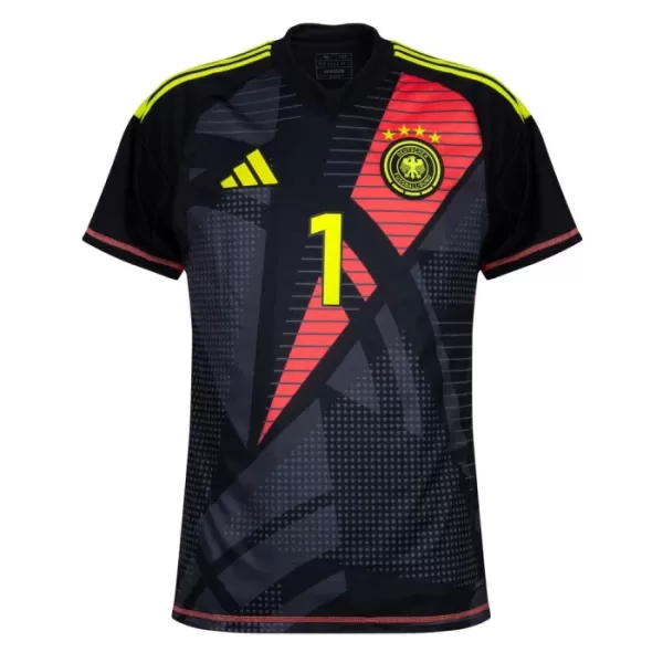 Günstige Deutschland Manuel Neuer 1 Torwart Herrentrikot Heim EURO 2024 Kurzarm