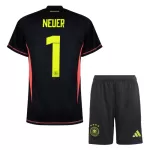Günstige Deutschland Manuel Neuer 1 Torwart Kindertrikot Heim EURO 2024 Kurzarm