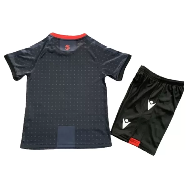 Günstige Georgia Kindertrikot Auswärts EURO 2024 Kurzarm
