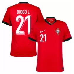 Günstige Portugal Diogo J. 21 Herrentrikot Heim EURO 2024 Kurzarm Günstige Portugal Diogo J. 21 Herrentrikot Heim EURO 2024 Kurzarm