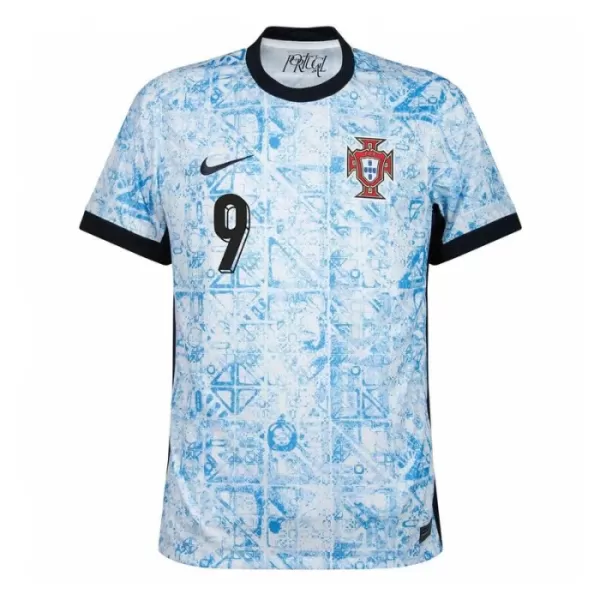 Günstige Portugal G. Ramos 9 Herrentrikot Auswärts EURO 2024 Kurzarm