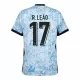 Günstige Portugal R. Leao 17 Herrentrikot Auswärts EURO 2024 Kurzarm