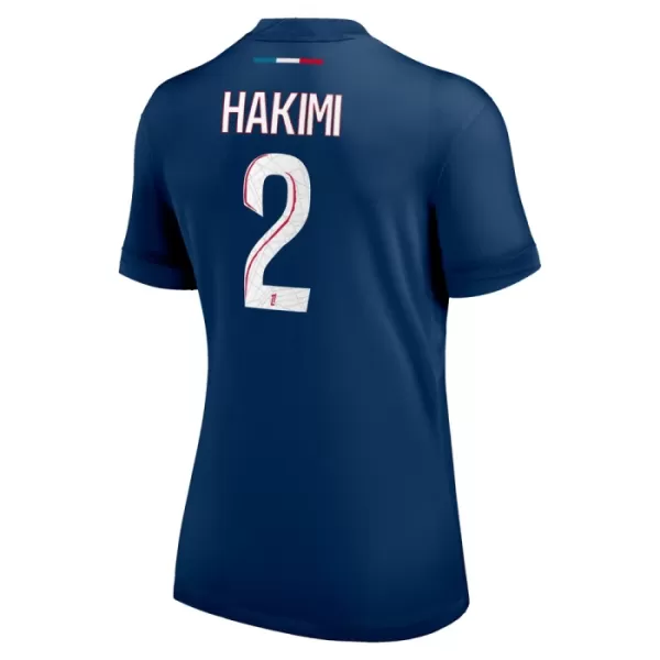 Günstige Paris Saint-Germain Achraf Hakimi 2 Damentrikot Heim 2024/25 Kurzarm