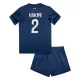 Günstige Paris Saint-Germain Achraf Hakimi 2 Kindertrikot Heim 2024/25 Kurzarm