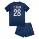 Günstige Paris Saint-Germain Carlos Soler 28 Kindertrikot Heim 2024/25 Kurzarm