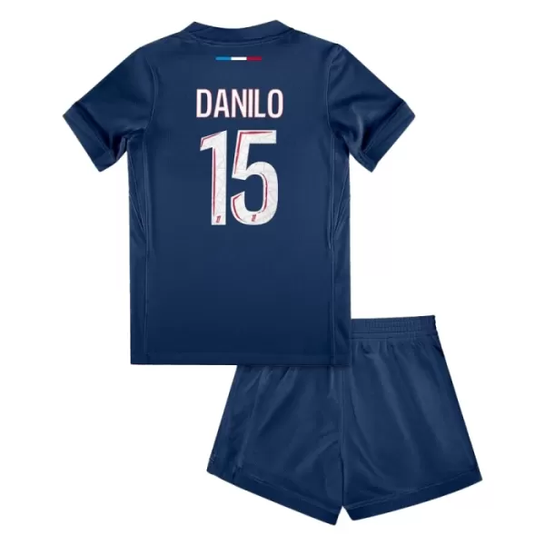 Günstige Paris Saint-Germain Danilo Pereira 15 Kindertrikot Heim 2024/25 Kurzarm