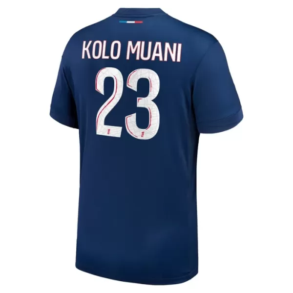 Günstige Paris Saint-Germain Kolo Muani 23 Herrentrikot Heim 2024/25 Kurzarm