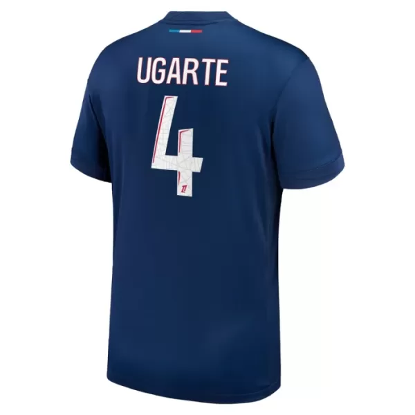 Günstige Paris Saint-Germain Manuel Ugarte 4 Herrentrikot Heim 2024/25 Kurzarm