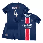 Günstige Paris Saint-Germain Manuel Ugarte 4 Kindertrikot Heim 2024/25 Kurzarm
