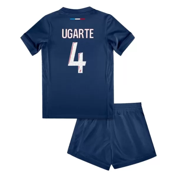Günstige Paris Saint-Germain Manuel Ugarte 4 Kindertrikot Heim 2024/25 Kurzarm