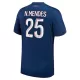 Günstige Paris Saint-Germain Nuno Mendes 25 Herrentrikot Heim 2024/25 Kurzarm
