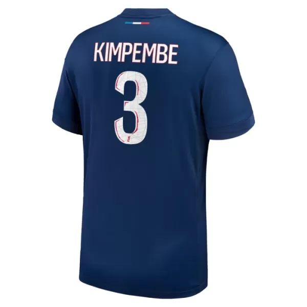 Günstige Paris Saint-Germain Presnel Kimpembe 3 Herrentrikot Heim 2024/25 Kurzarm