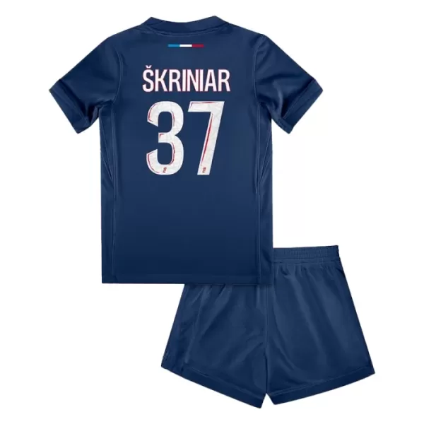 Günstige Paris Saint-Germain Skriniar 37 Kindertrikot Heim 2024/25 Kurzarm