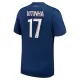Günstige Paris Saint-Germain Vitinha 17 Herrentrikot Heim 2024/25 Kurzarm