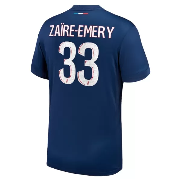Günstige Paris Saint-Germain Zaire Emery 33 Herrentrikot Heim 2024/25 Kurzarm