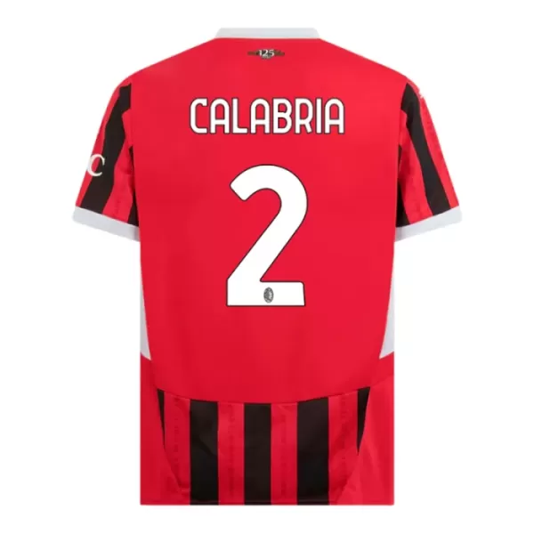 Günstige AC Mailand Calabria 2 Kindertrikot Heim 2024/25 Kurzarm
