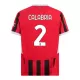 Günstige AC Mailand Calabria 2 Kindertrikot Heim 2024/25 Kurzarm