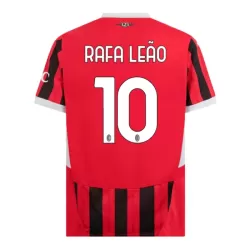 Günstige AC Mailand Rafael Leao 10 Herrentrikot Heim 2024/25 Kurzarm Günstige AC Mailand Rafael Leao 10 Herrentrikot Heim 2024/25 Kurzarm