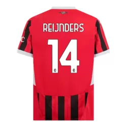 Günstige AC Mailand Reijnders 14 Herrentrikot Heim 2024/25 Kurzarm