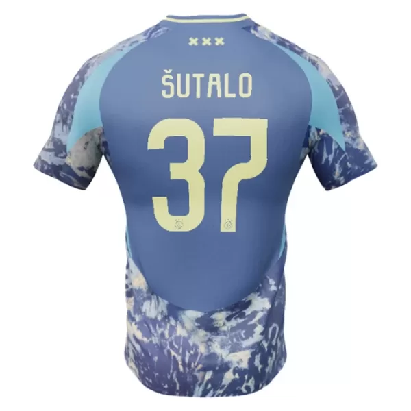 Günstige Ajax Josip Sutalo 37 Kindertrikot Auswärts 2024/25 Kurzarm
