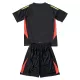 Günstige Argentinien Torwart Kindertrikot Heim 2024 Kurzarm Schwarze