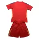 Günstige Italien Torwart Kindertrikot EURO 2024 Kurzarm Rote