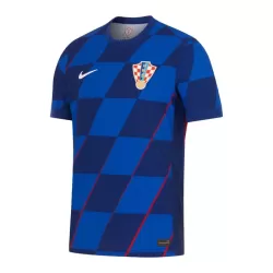 Günstige Kroatien Kramaric 9 Herrentrikot Auswärts EURO 2024 Kurzarm