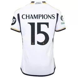 Günstige Real Madrid CHAMPIONS 15 Herrentrikot Heim 2023/24 Kurzarm Günstige Real Madrid CHAMPIONS 15 Herrentrikot Heim 2023/24 Kurzarm