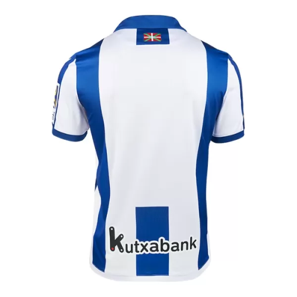 Günstige Real Sociedad Herrentrikot Heim 2024/25 Kurzarm