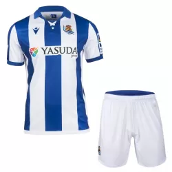 Günstige Real Sociedad Kindertrikot Heim 2024/25 Kurzarm Günstige Real Sociedad Kindertrikot Heim 2024/25 Kurzarm