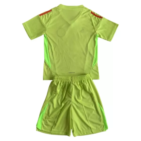 Günstige Schottland Torwart Kindertrikot EURO 2024 Kurzarm Gelbe