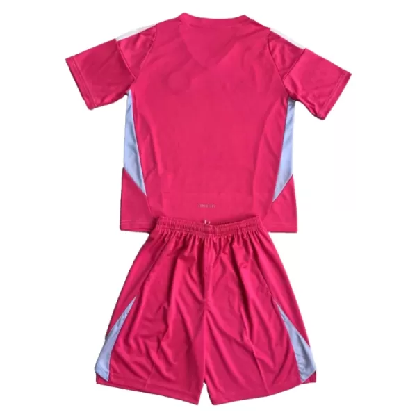 Günstige Schottland Torwart Kindertrikot EURO 2024 Kurzarm Rosa