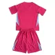 Günstige Schottland Torwart Kindertrikot EURO 2024 Kurzarm Rosa