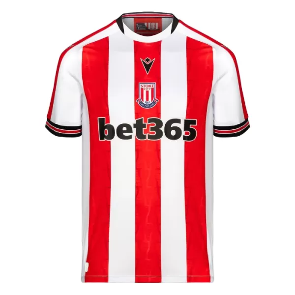 Günstige Stoke City Kindertrikot Heim 2024/25 Kurzarm