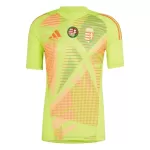 Günstige Ungarn Torwart Herrentrikot EURO 2024 Kurzarm Gelbe