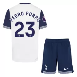 Günstige Tottenham Hotspur Pedro Porro 23 Kindertrikot Heim 2024/25 Kurzarm