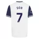 Günstige Tottenham Hotspur Son 7 Herrentrikot Heim 2024/25 Kurzarm
