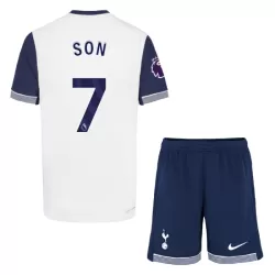 Günstige Tottenham Hotspur Son 7 Kindertrikot Heim 2024/25 Kurzarm