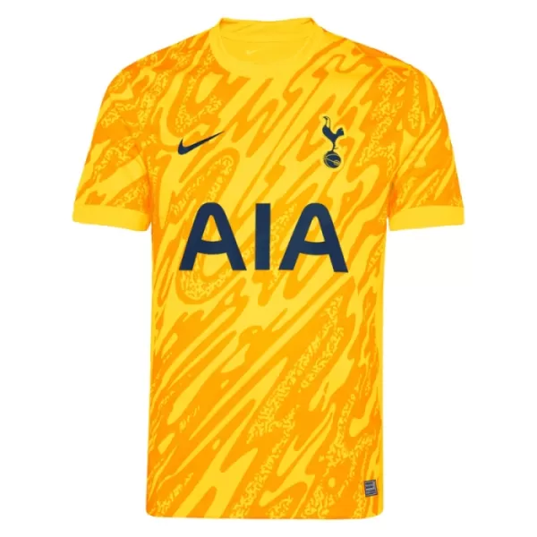 Günstige Tottenham Hotspur Torwart Kindertrikot 2024/25 Kurzarm Gelbe
