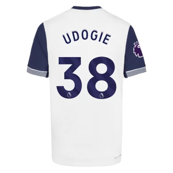 Günstige Tottenham Hotspur Udogie 38 Kindertrikot Heim 2024/25 Kurzarm